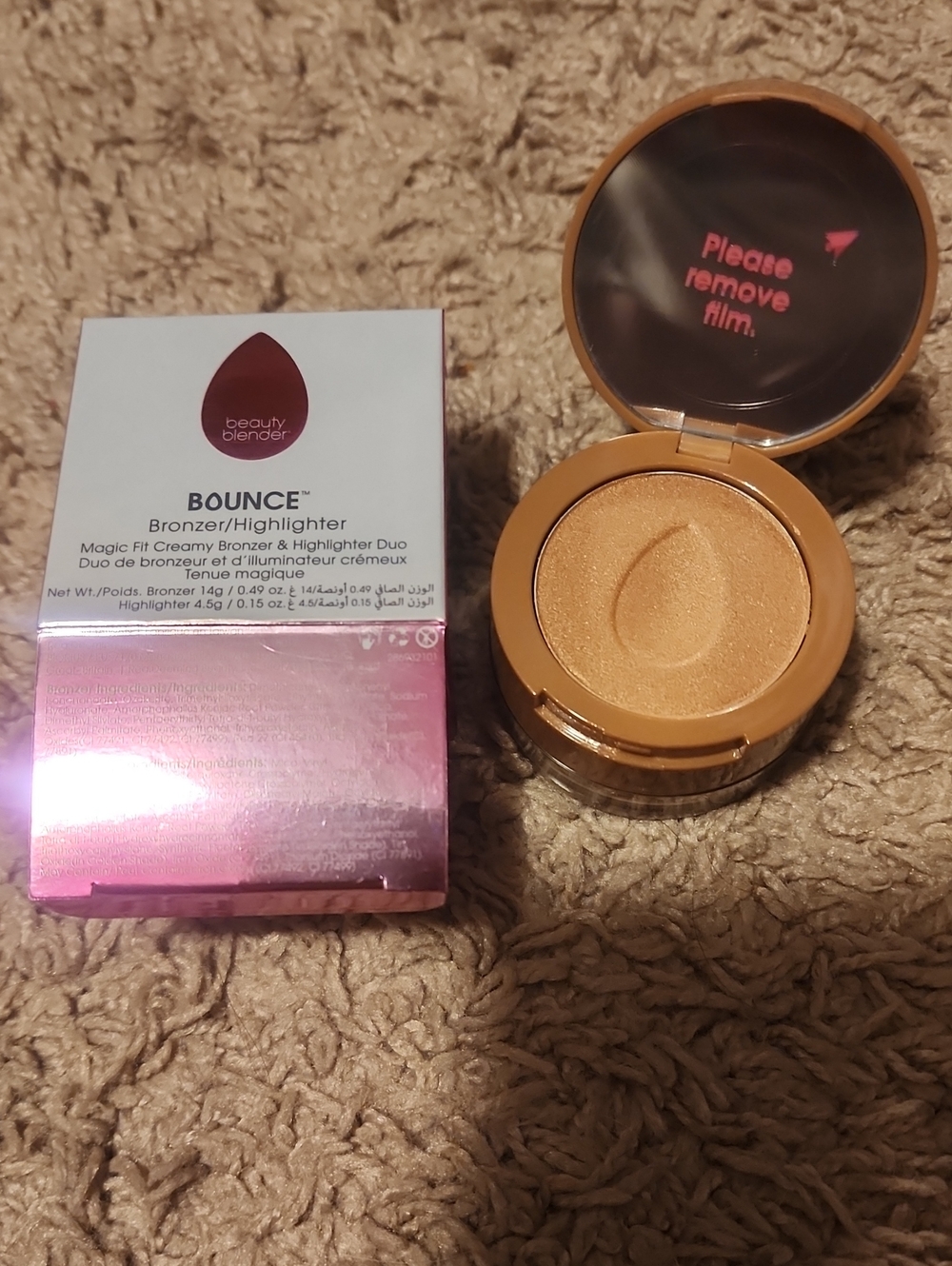 beautyblender BOUNCE Creamy Bronzer & Highlighter Duo - Medium